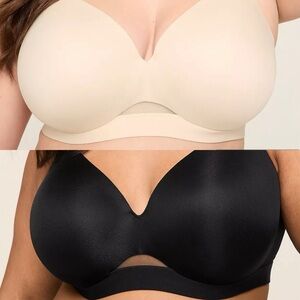 Cacique Comfort Bliss Lightly Lined Full Coverage Bra (Set of 3)